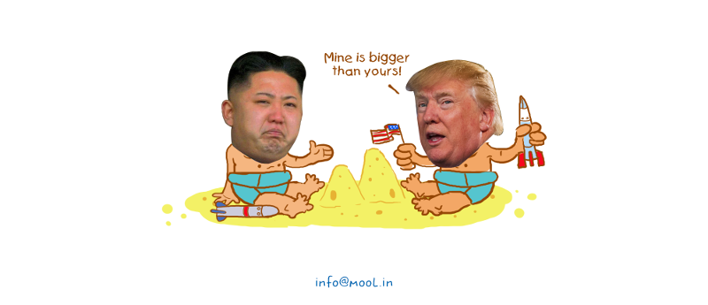 Wishlist 2018 - Trump Kim Jong Un